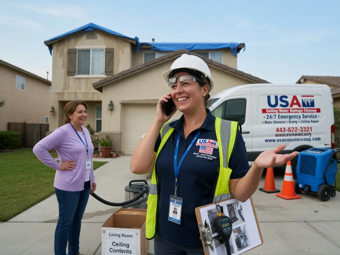 Ceiling Water Damage Restoration Hanna City, IL FAQs
