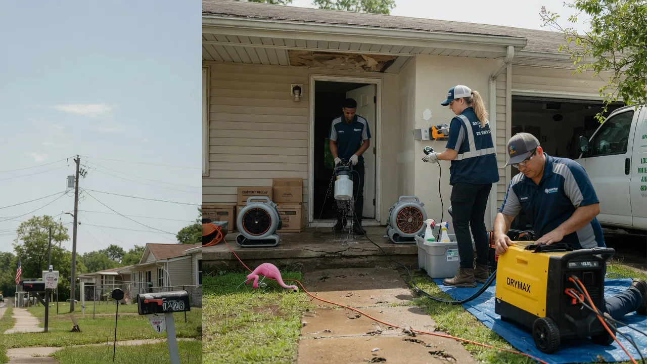 Storm Damage Water Removal in Hanna City, IL near me